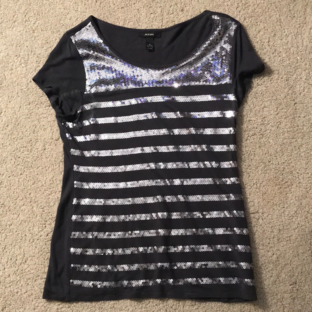 Fun sequin tee!